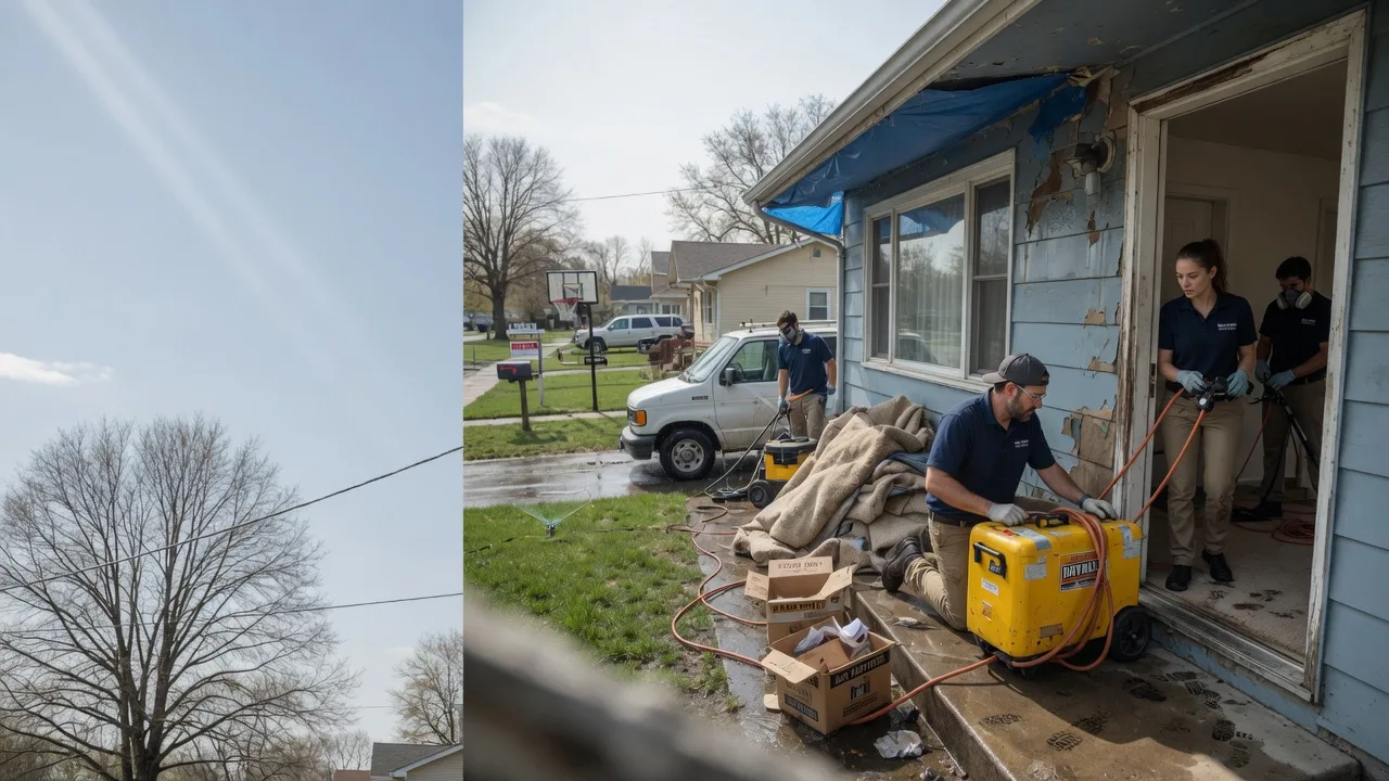 Basement Flood Cleanup in Halls, TN near me